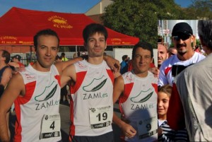 sensasacion única de corredores minimalistas en Marchena