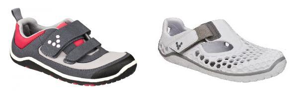 zapatillas minimalistas para niños Vivobarefoot, FiveFingers y Merrell