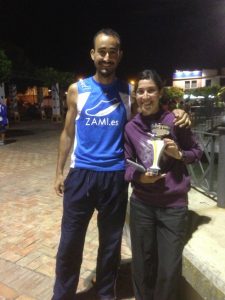 Stany y Globero minimalista carrera Nocturna CamaGC Mairena 2013