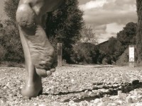 foto CORRER descalzo