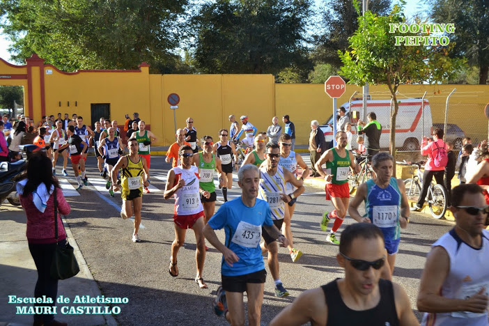 Media maraton Dos Hermanas en huaraches Pies Sucios Simna