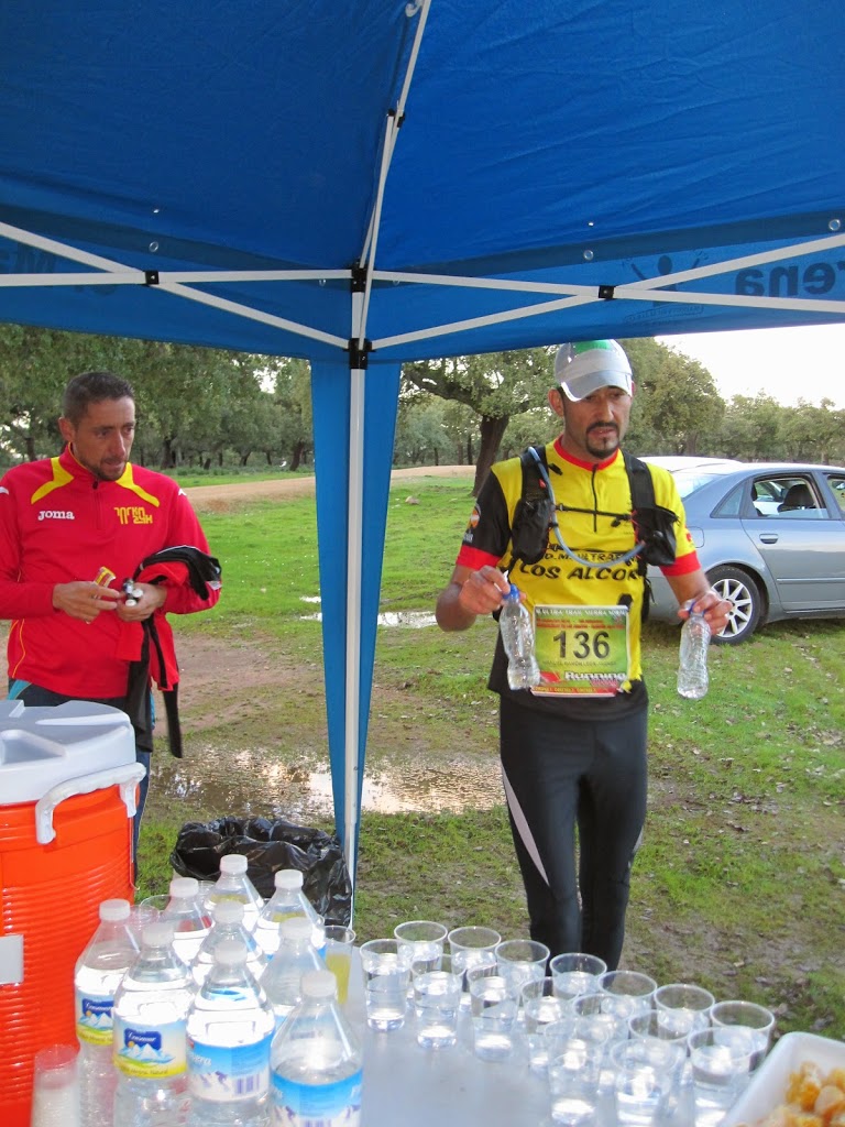 Avituallamiento Ultra Trail Sierra Norte de Sevilla