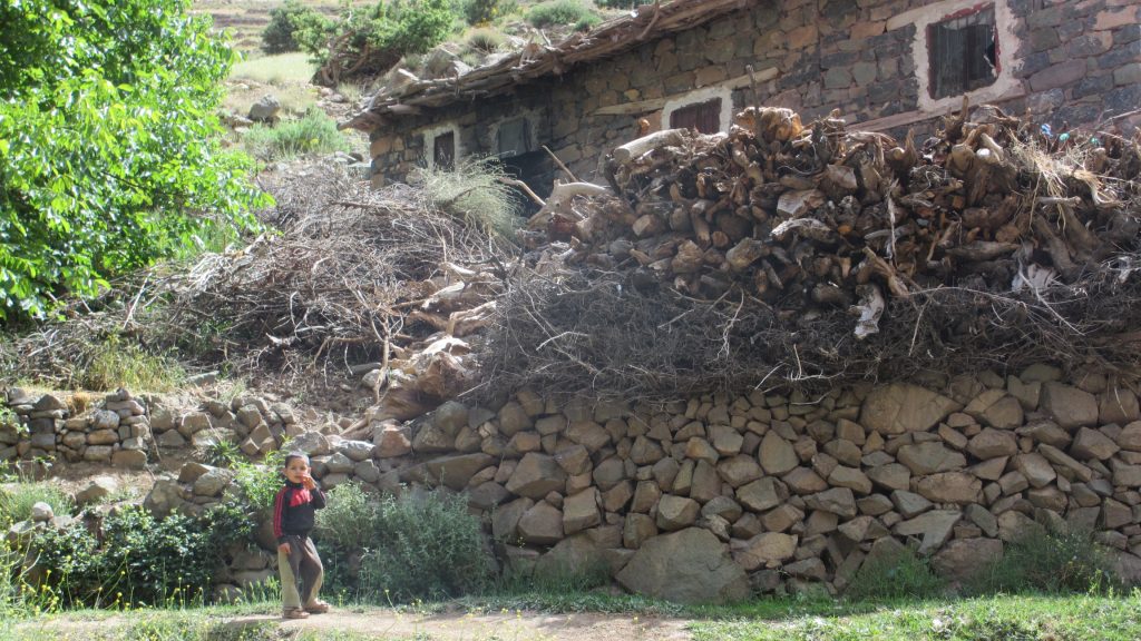 Niños en Taghia