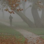 correr en niebla