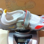 peso de la zapatilla con 5 dedos Five Fingers Bikila