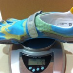 peso de la zapatilla con 5dedos FiveFingers Bikila