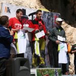 Podio categoria barefoot-minimalistas SubBetica Trail
