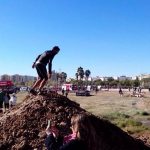 Running Extremo Sevilla 2013 Isaac bajando alberca