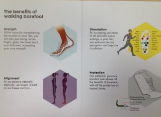 Los beneficios de andar descalzos