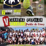 V Carrera Popular Villarta pueblo de vinoscartel 2018_